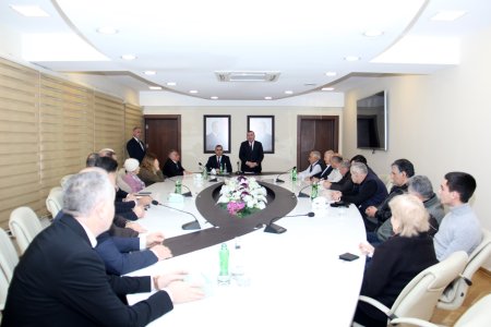 Xətai rayon İcra Hakimiyyətində 20 Yanvar faciəsinin 36-cı ildönümü ilə əlaqədar şəhid ailələri ilə görüş keçirilib